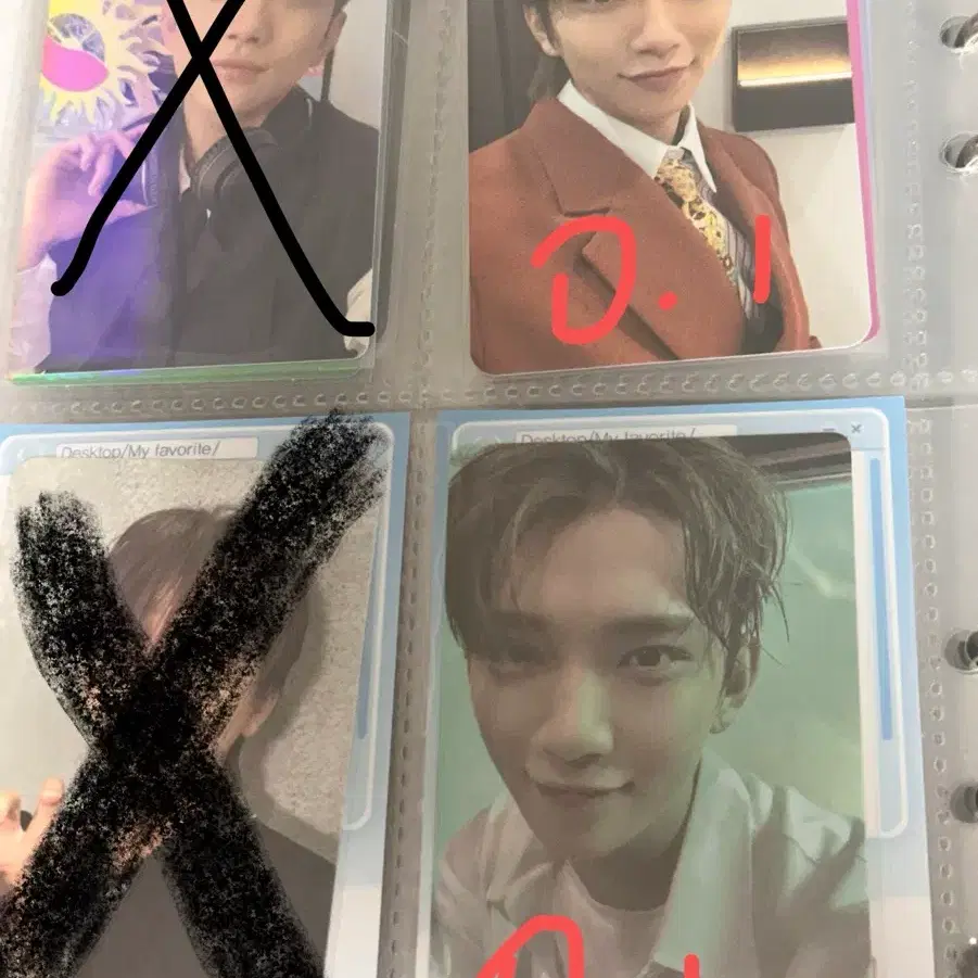 세븐틴 조슈아 홍지수 포카 팔아요 2