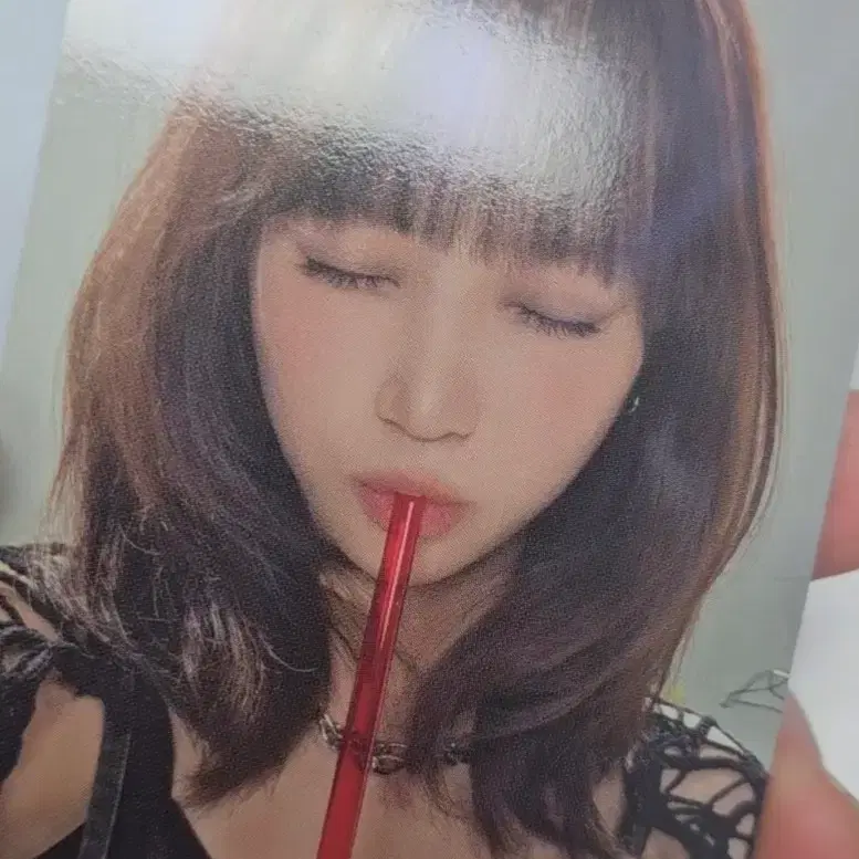 르세라핌 김채원 vr invitation 5/2 한정 특전 포토카드