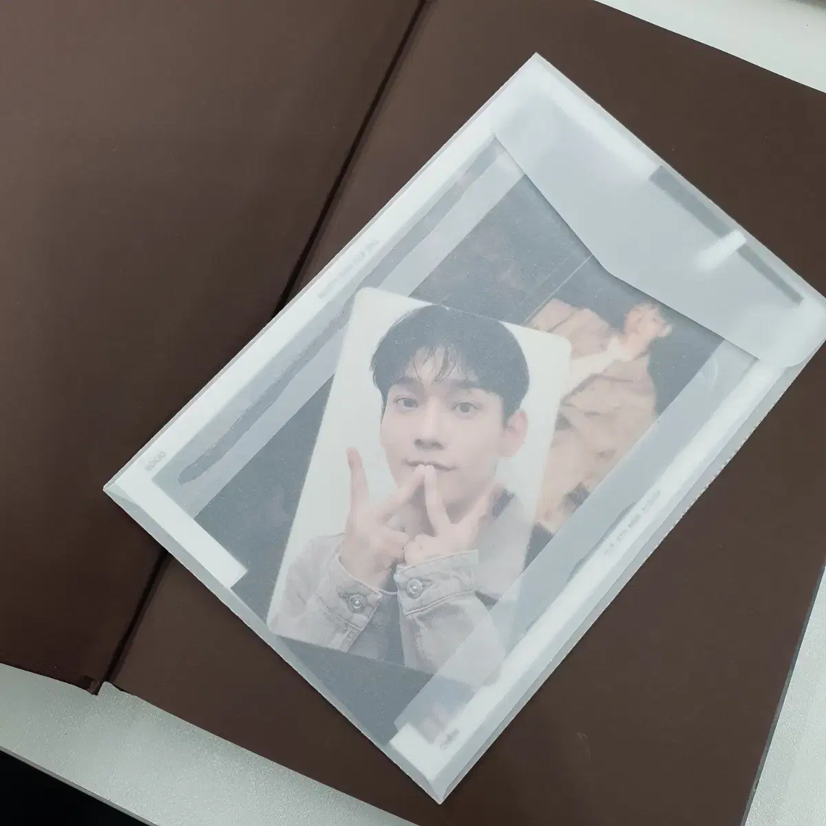 첸 4집 미니앨범 DOOR 초회한정 스탁버전 친필싸인앨범(포토카드,포슷) 3