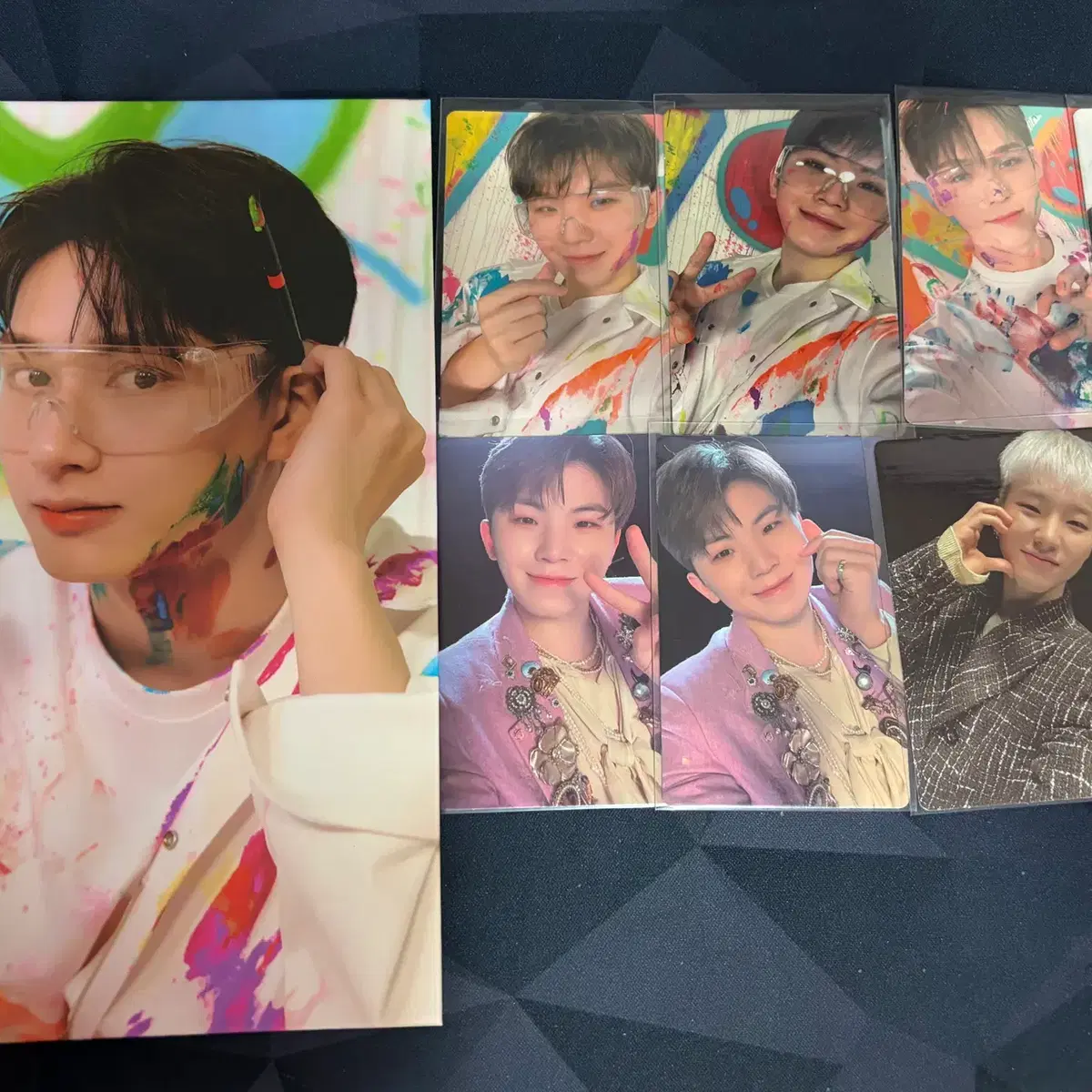 탈덕처분) 세븐틴 페이스더썬 핫 앨범 캐럿반 준 양도(포카 총 8장)