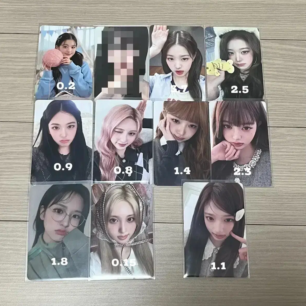 아이브 장원영 포카 포토카드 양도 판매 분철 ive 루시드드림