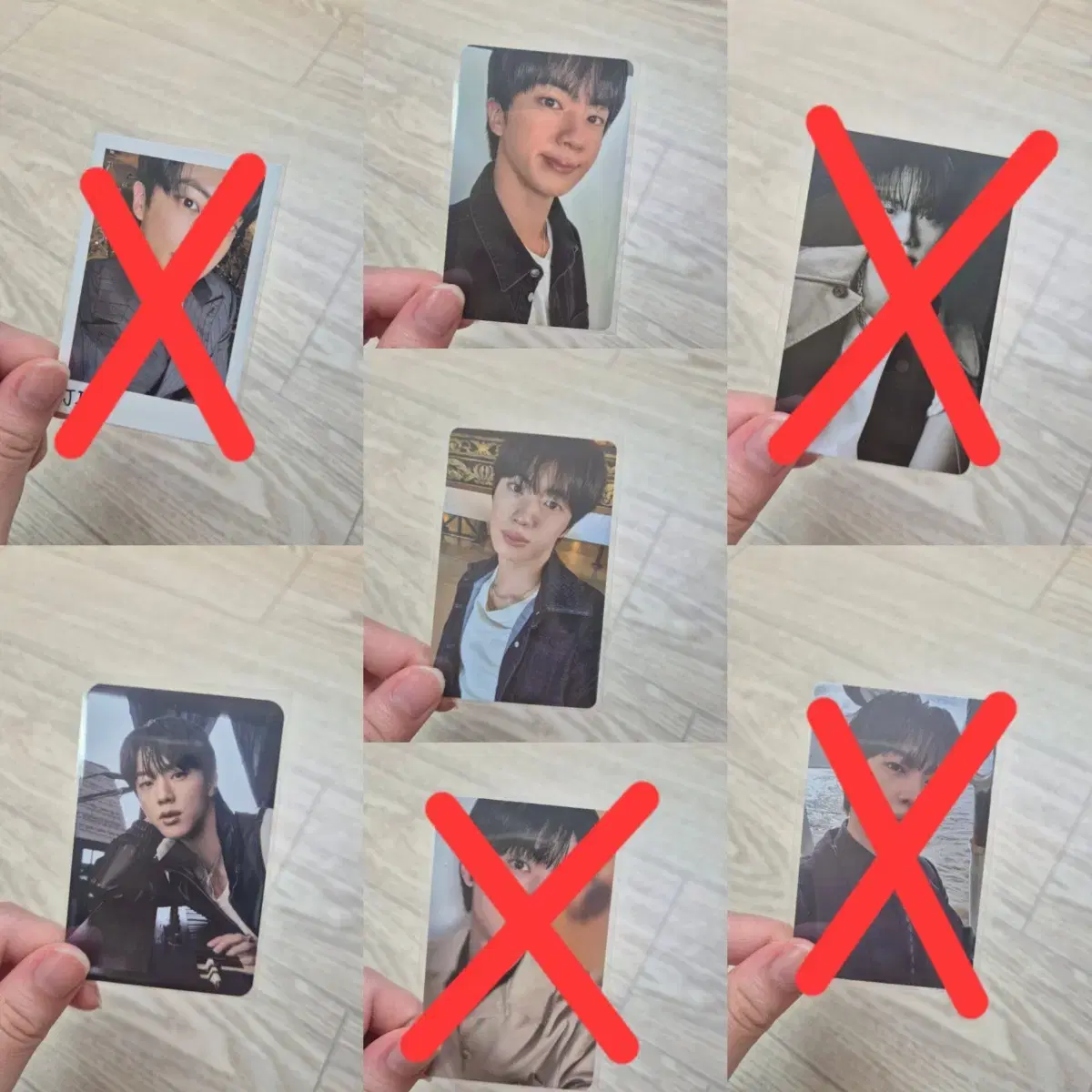 방탄bts 석진jin 아리랑arirang 미공포특전럭드픽업포카