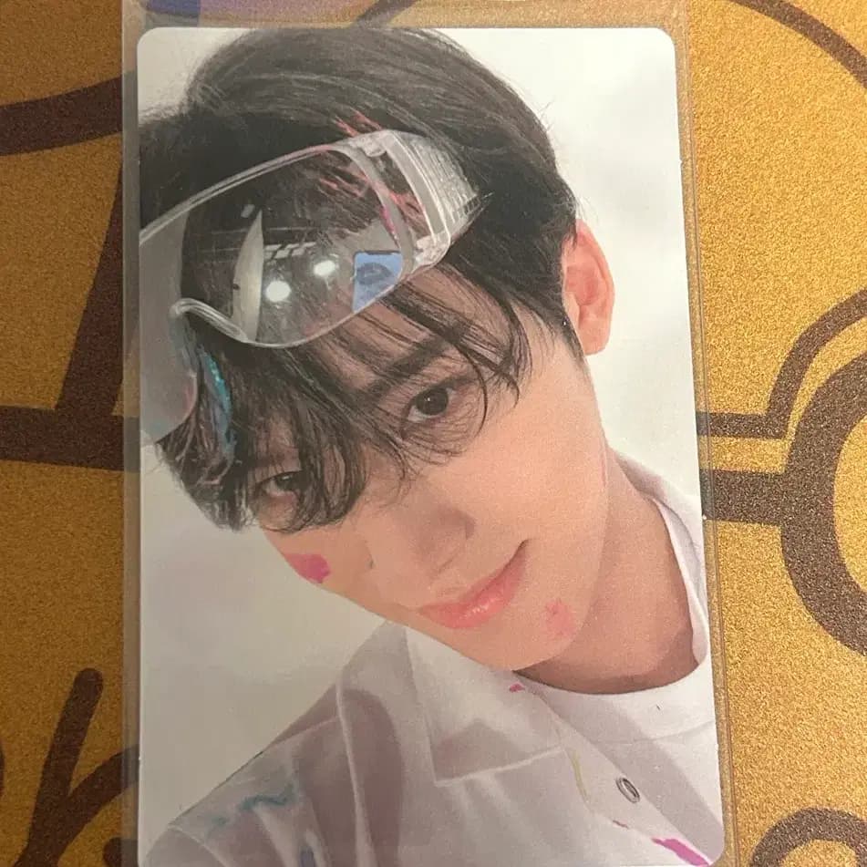 세븐틴 민규 페더썬 캐럿반 포카