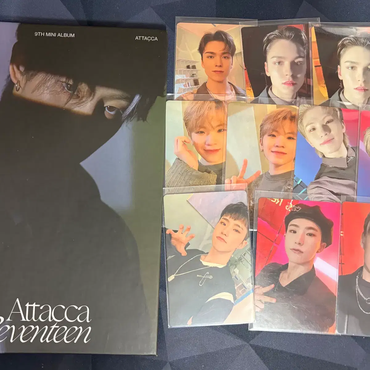 탈덕처분) 세븐틴 아타카 락위드유 캐럿반 디에잇 양도(포카 총 10장)