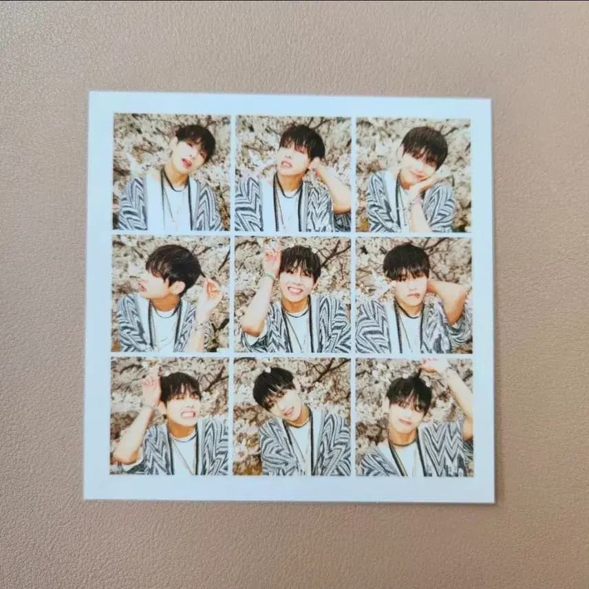 방탄 bts 화양연화 뷔 태형 포토카드
