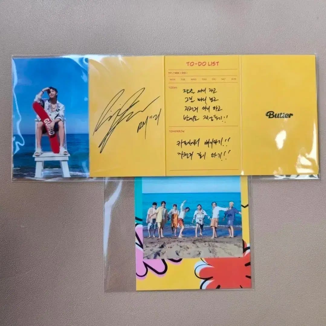 방탄 bts 버터 남준 rm 단체 포카