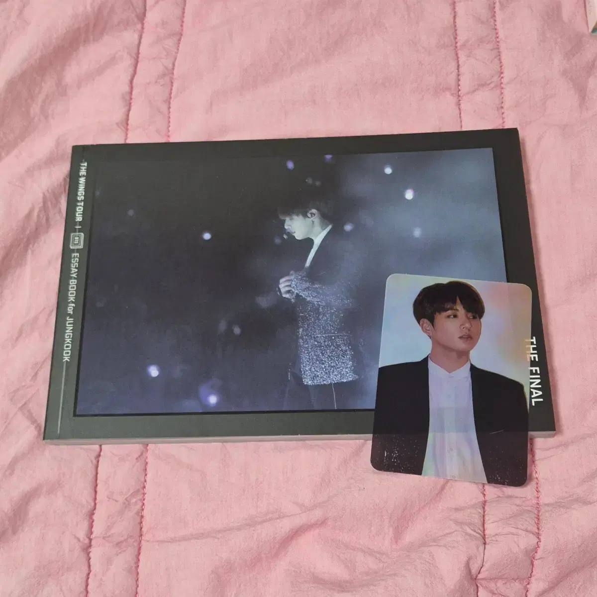 방탄 윙즈 윙파콘 에세이북 정국 포카