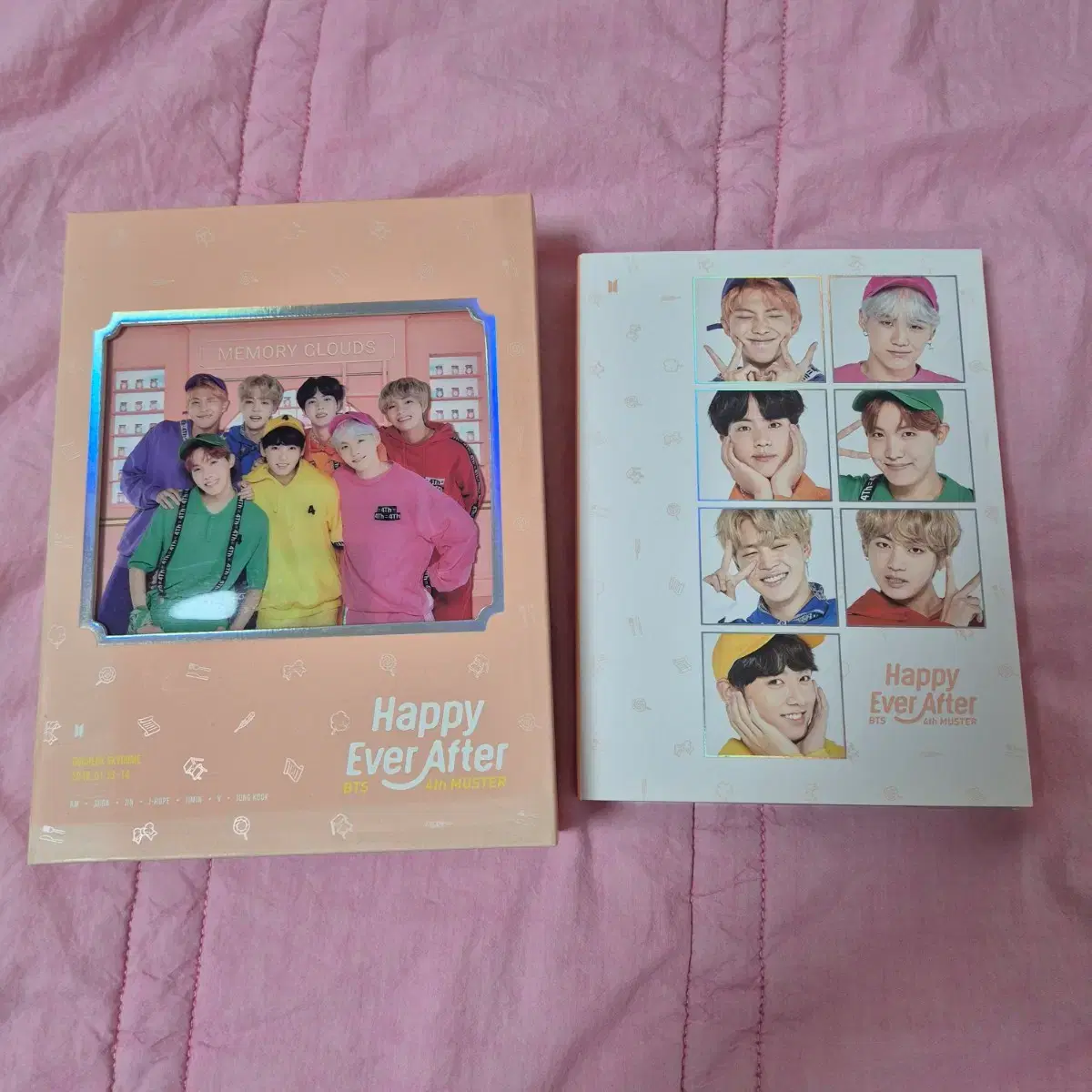 방탄 머4터 dvd 풀셋 태형포카+렌티큘러키링 2