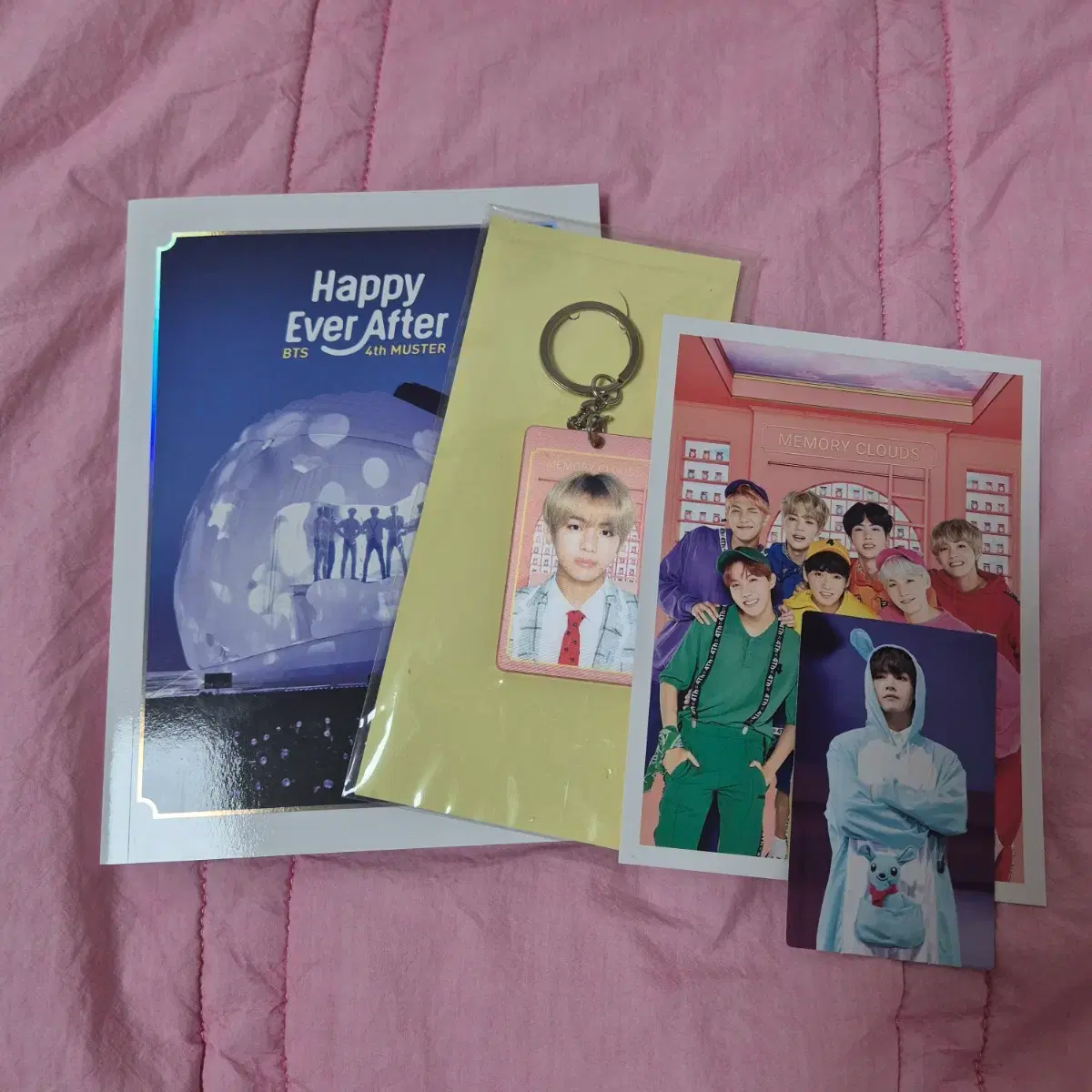 방탄 머4터 dvd 풀셋 태형포카+렌티큘러키링 3