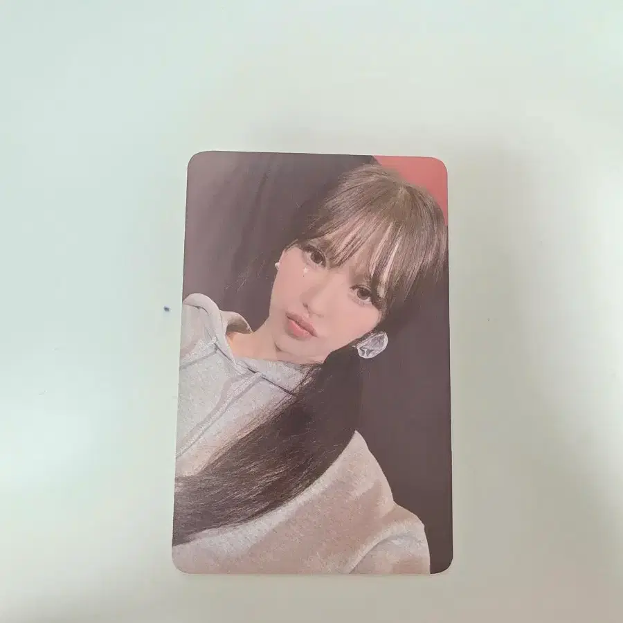 레드벨벳 웬디 솔로 앙콘 부스 이벤트 포카