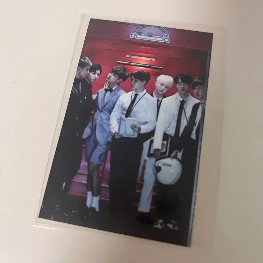 BTS 쩔어 초회한정 방탄소년단 단체 포토카드