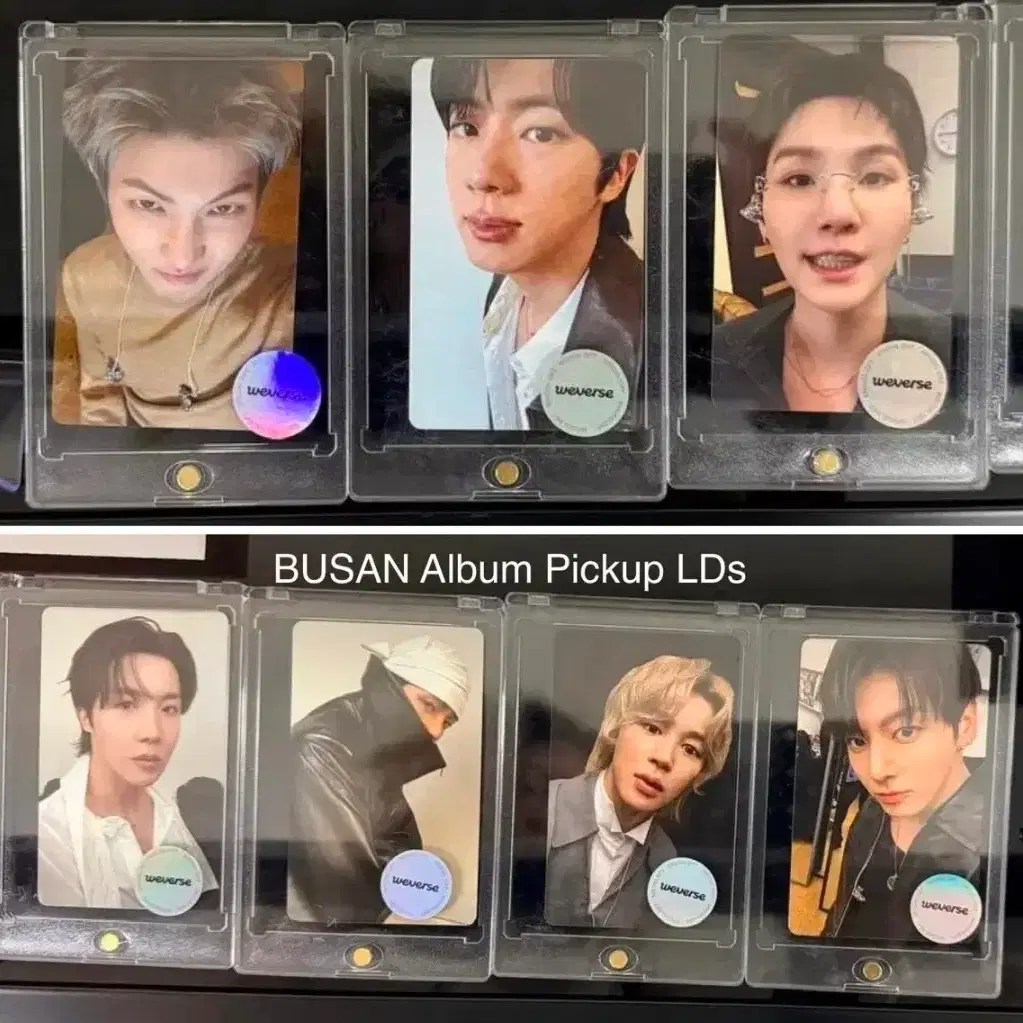 bts 방탄 부산 아리랑콘 현장 앨범 pick up 럭드 포카 2