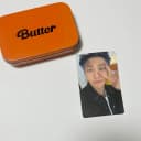 방탄소년단 버터 틴케이스 오렌지+알엠 포카 1