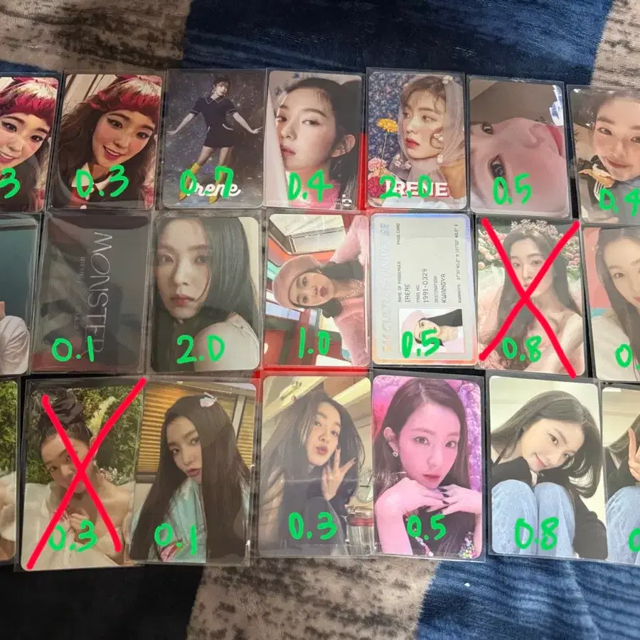 레드벨벳 아이린 포카 포토카드 판매