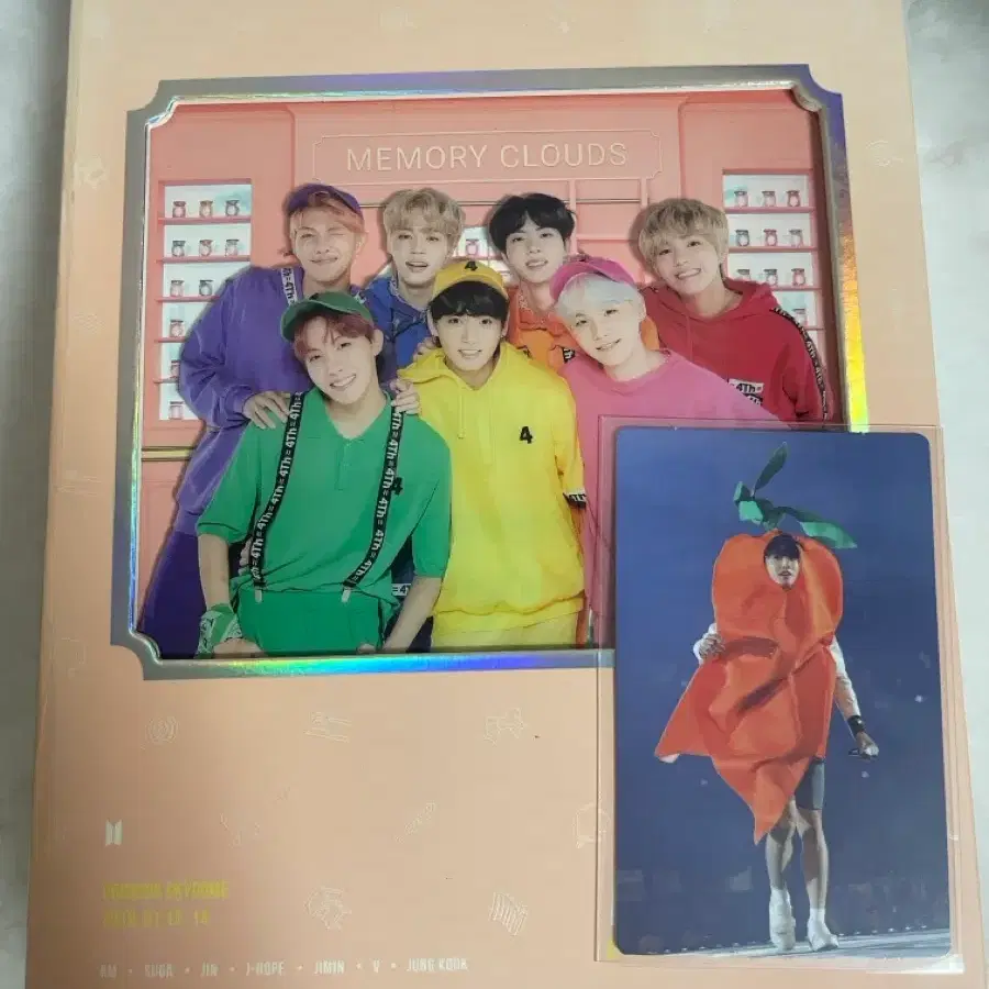 방탄 머스터4 정국 포카 머사터 디비디 dvd 전정국 포토카드 매직샵 진
