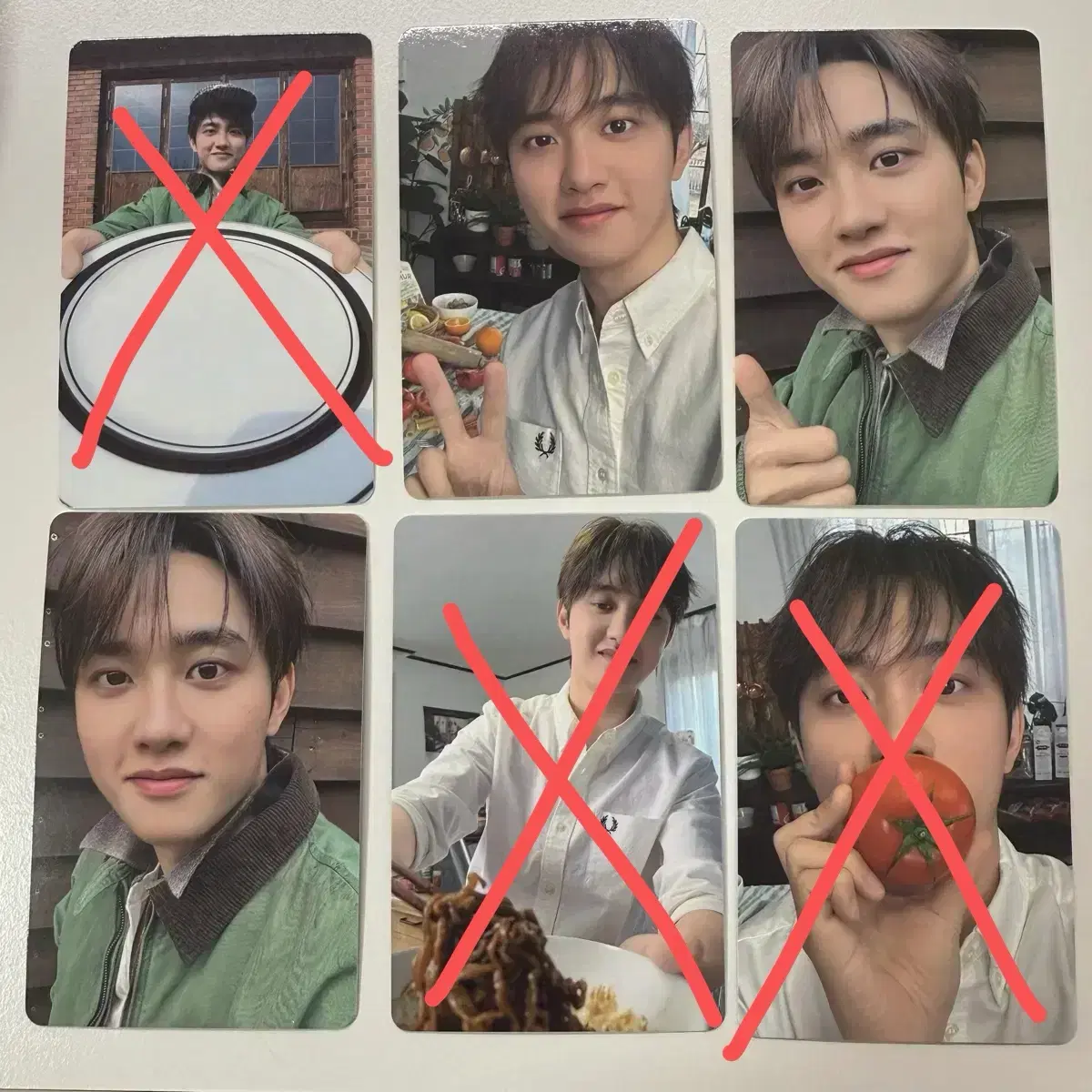 도경수 멤버쉽키트 포토카드