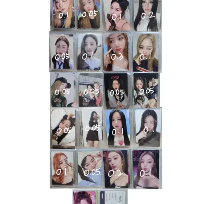 르세라핌 허윤진 포카 일본 앨범 미공포