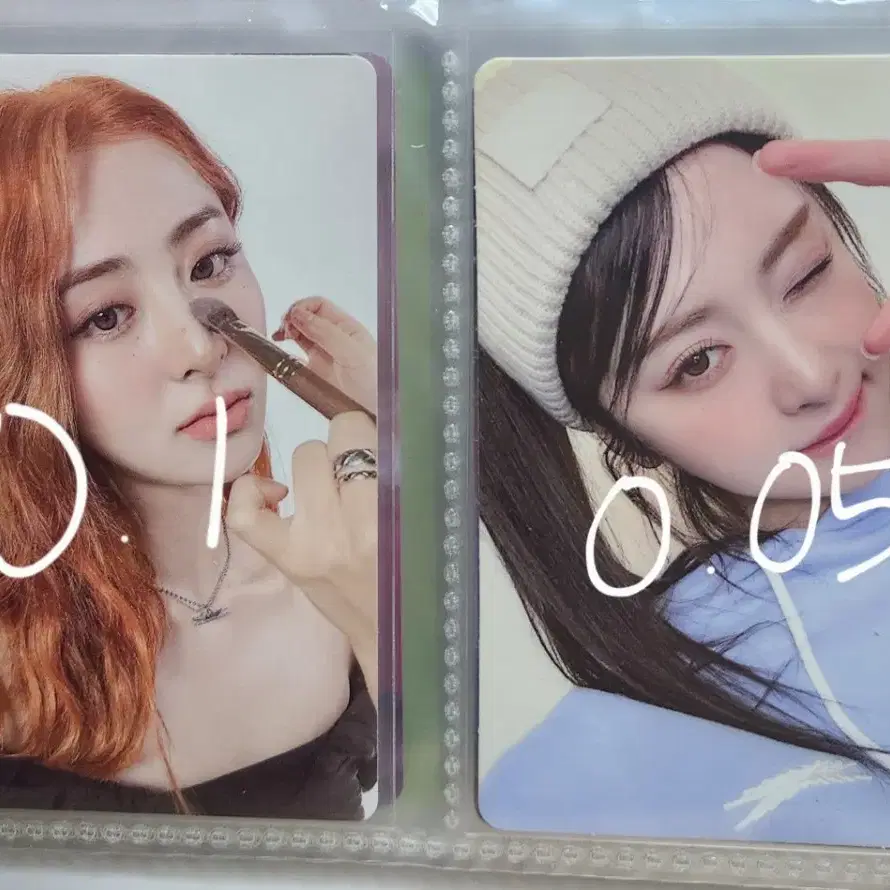 르세라핌 허윤진 포카 일본 앨범 미공포 10