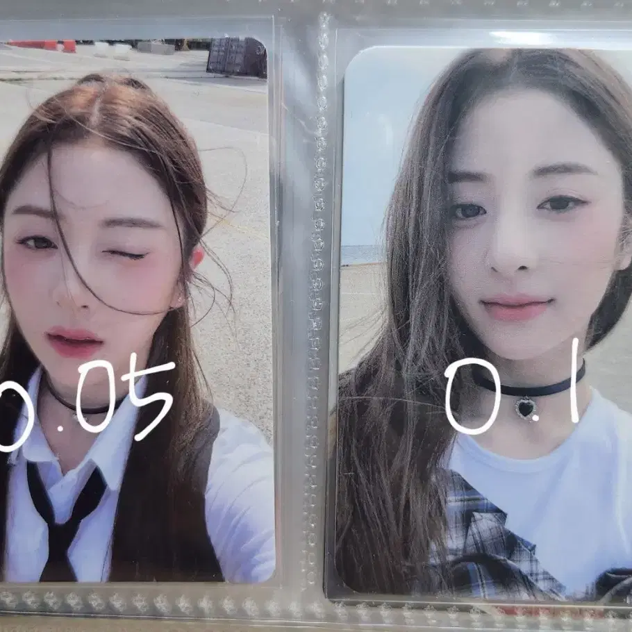 르세라핌 허윤진 포카 일본 앨범 미공포 3
