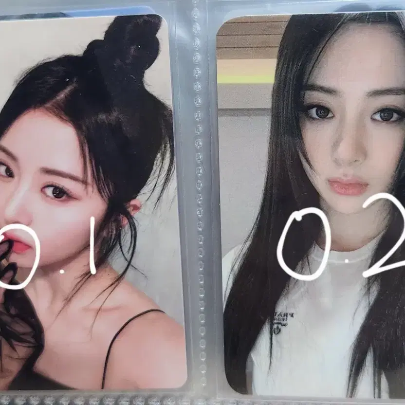 르세라핌 허윤진 포카 일본 앨범 미공포 6
