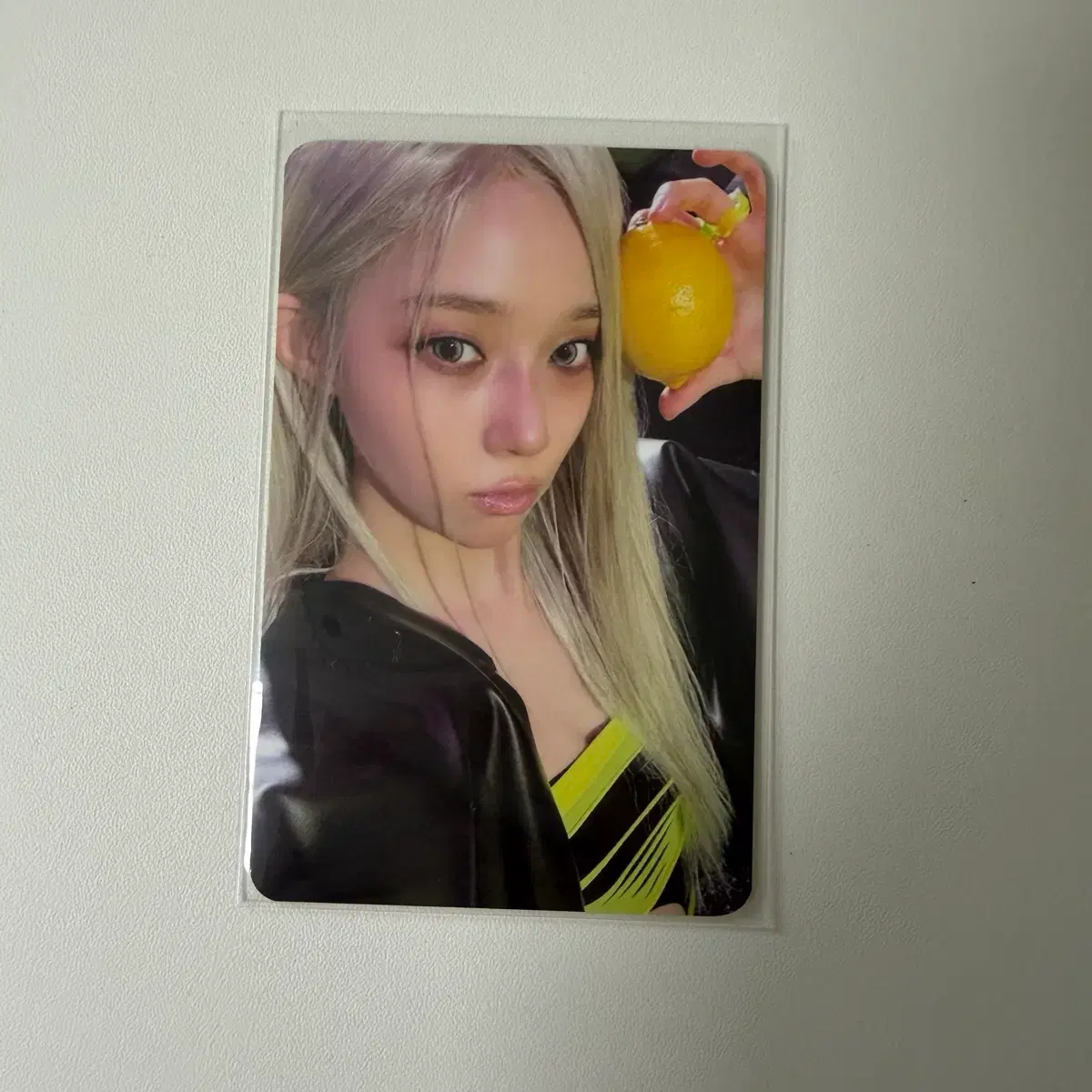 에스파 윈터 레모네이드 팝업 거울 포토카드 팝니다