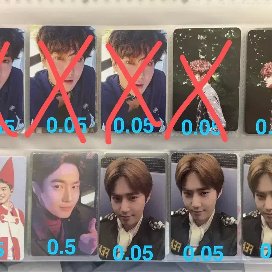 엑소 수호 김준면 포카 포토카드 EXO SUHO 2