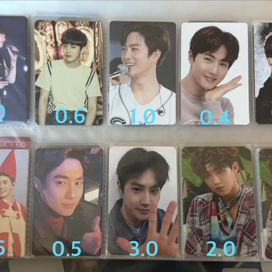 엑소 수호 김준면 포카 포토카드 EXO SUHO 4