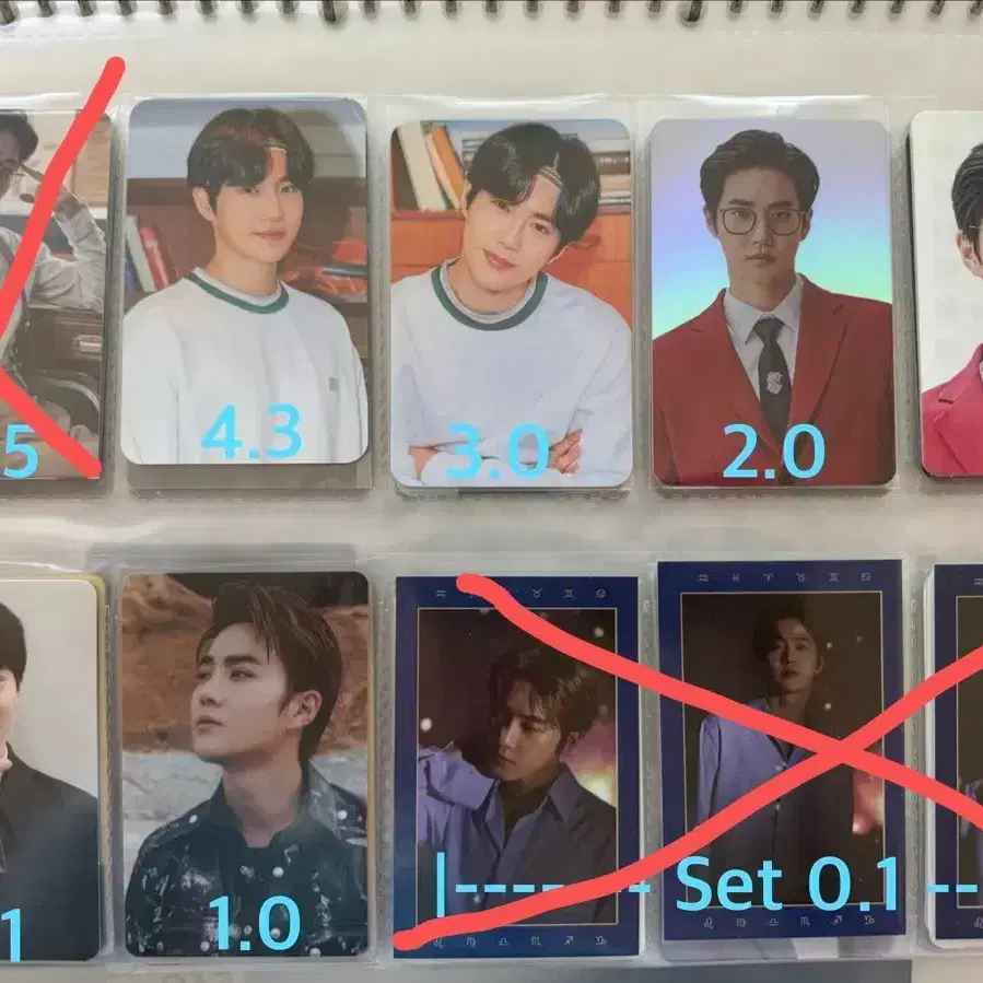엑소 수호 김준면 포카 포토카드 EXO SUHO 6