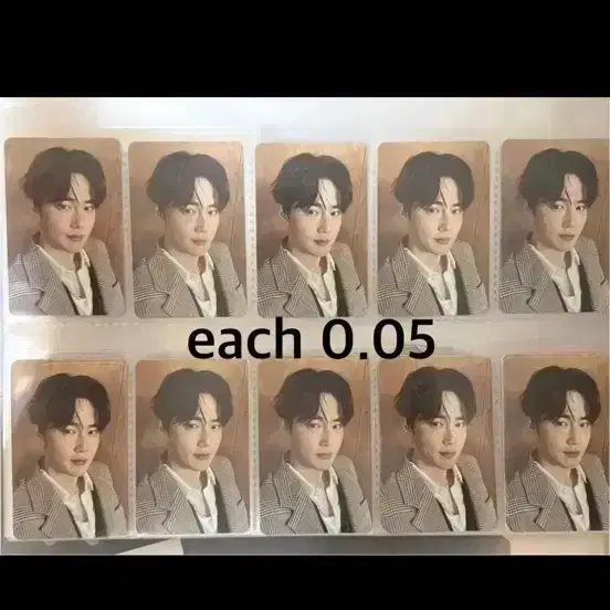 엑소 수호 김준면 포카 포토카드 EXO SUHO 9