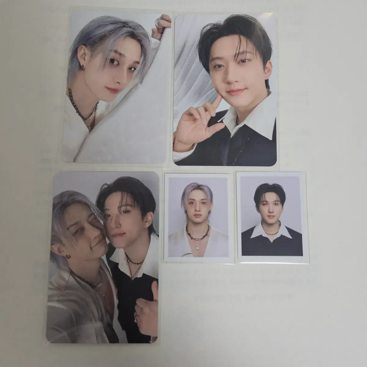 스트레이키즈 6기 키트 분철 유닛 포카 증사 증명사진 방찬 창빈 빈방즈