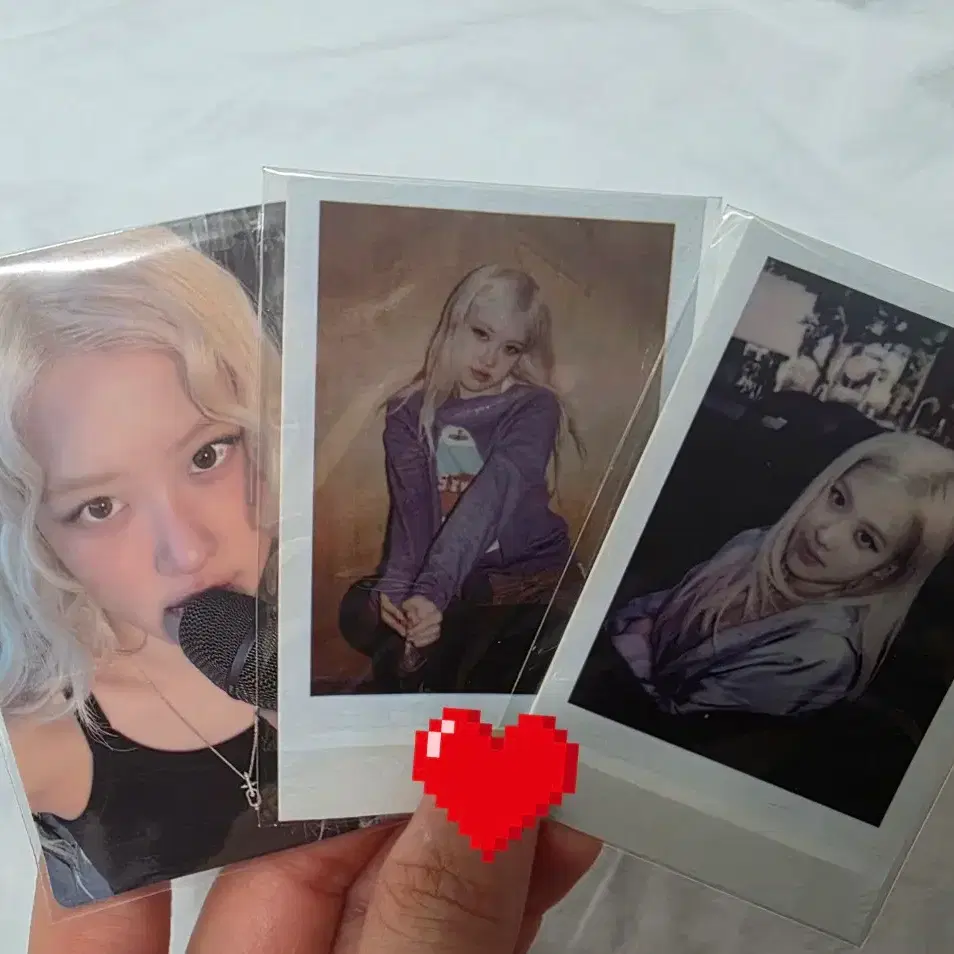블랙핑크 로제 포토카드 3