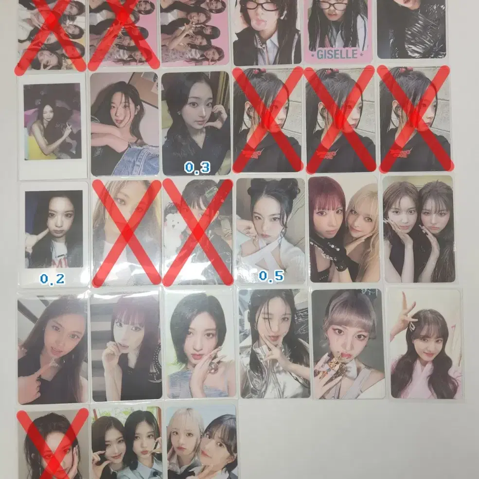 여돌 포카 판매 아이브스테이씨아일릿키키엔믹스르세라핌에스파하츠투하츠 2
