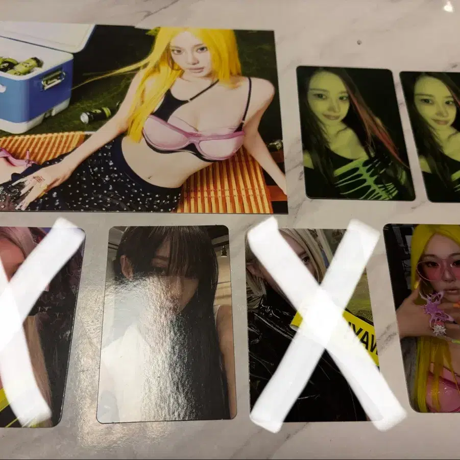 에스파 레모네이드 포카 교환 및 판매! 카리나 윈터 지젤 닝닝