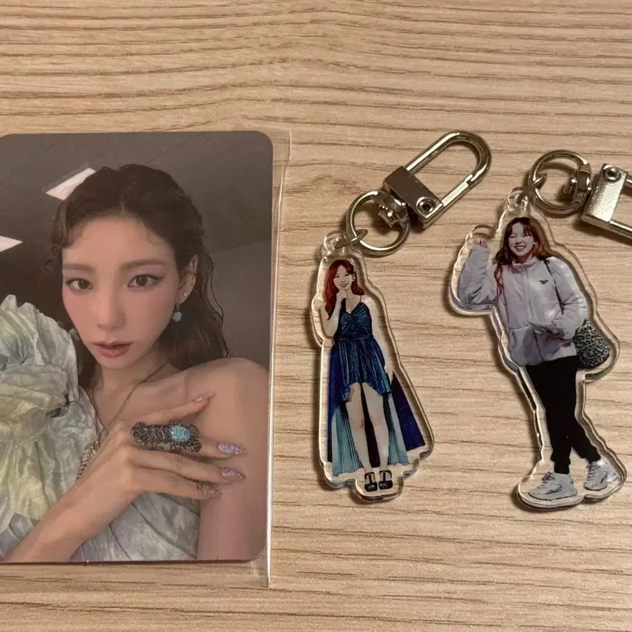 소녀시대 태연 포에버원 포레버원 포카 포토카드 키링 2