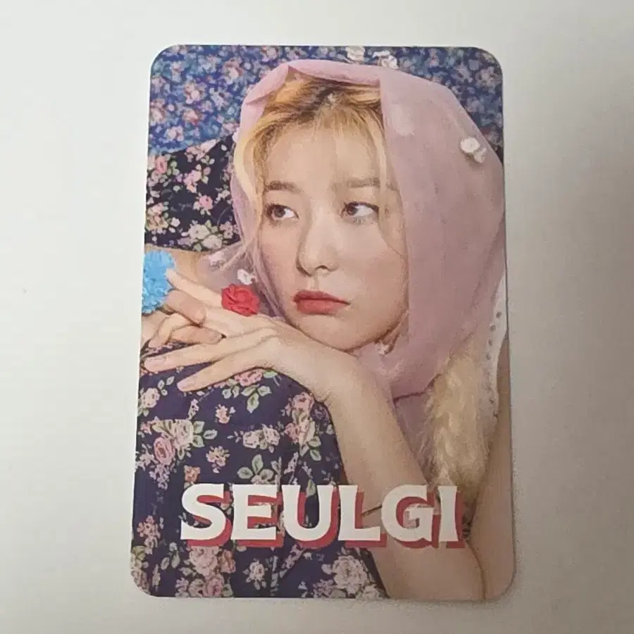레드벨벳 슬기 sappy 새피 포카