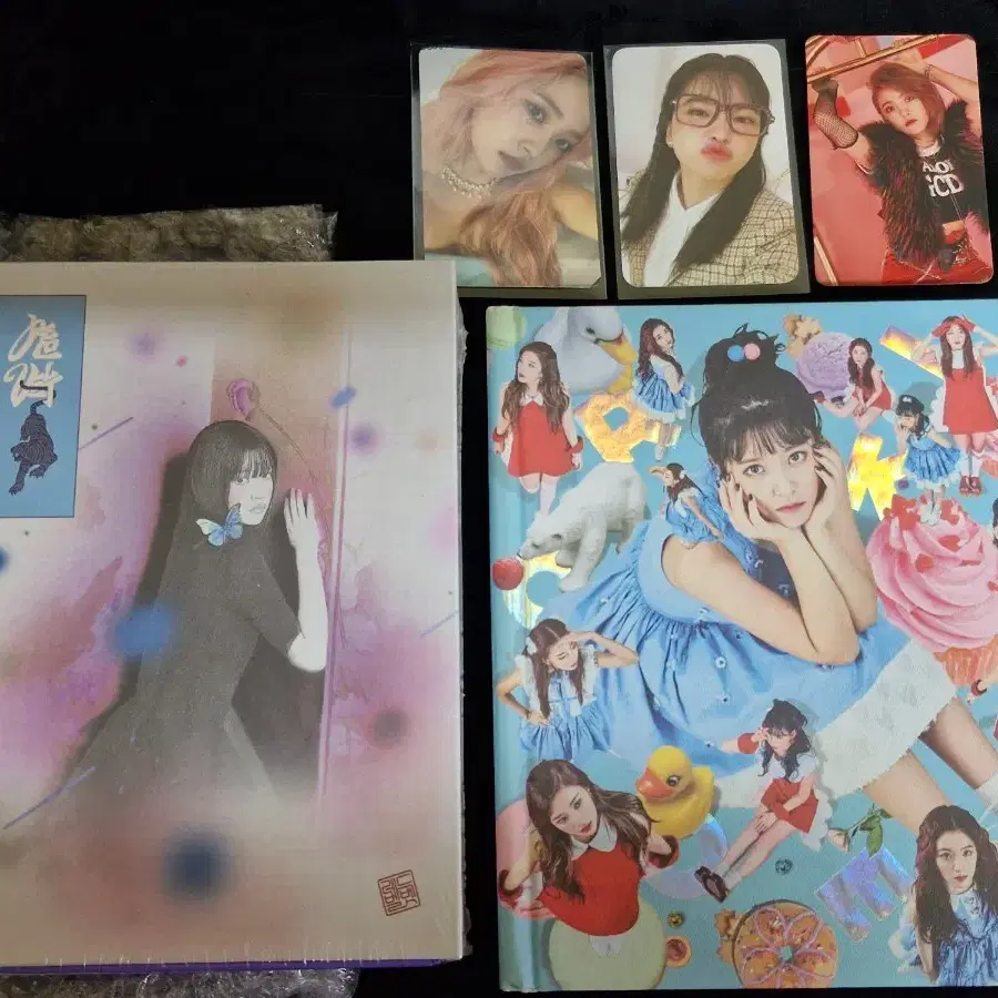 (예리포카3장 서비스)레드벨벳 칠킬 미개봉앨범+ 예리 루키 개봉앨범