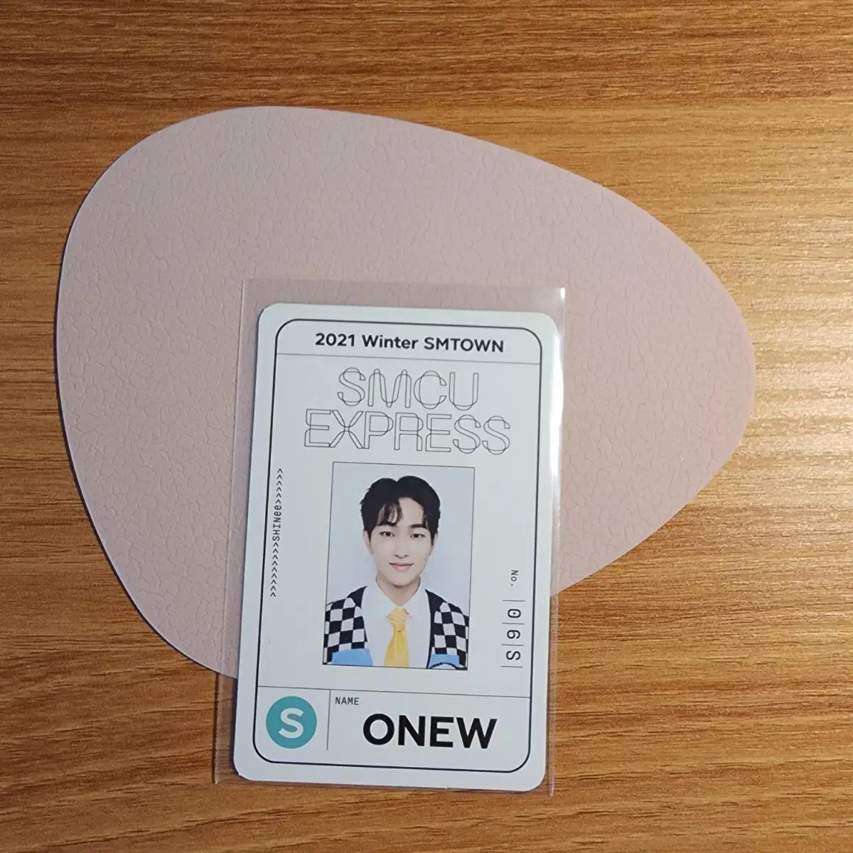 2021 윈터 SMTOWN 온유 포토카드