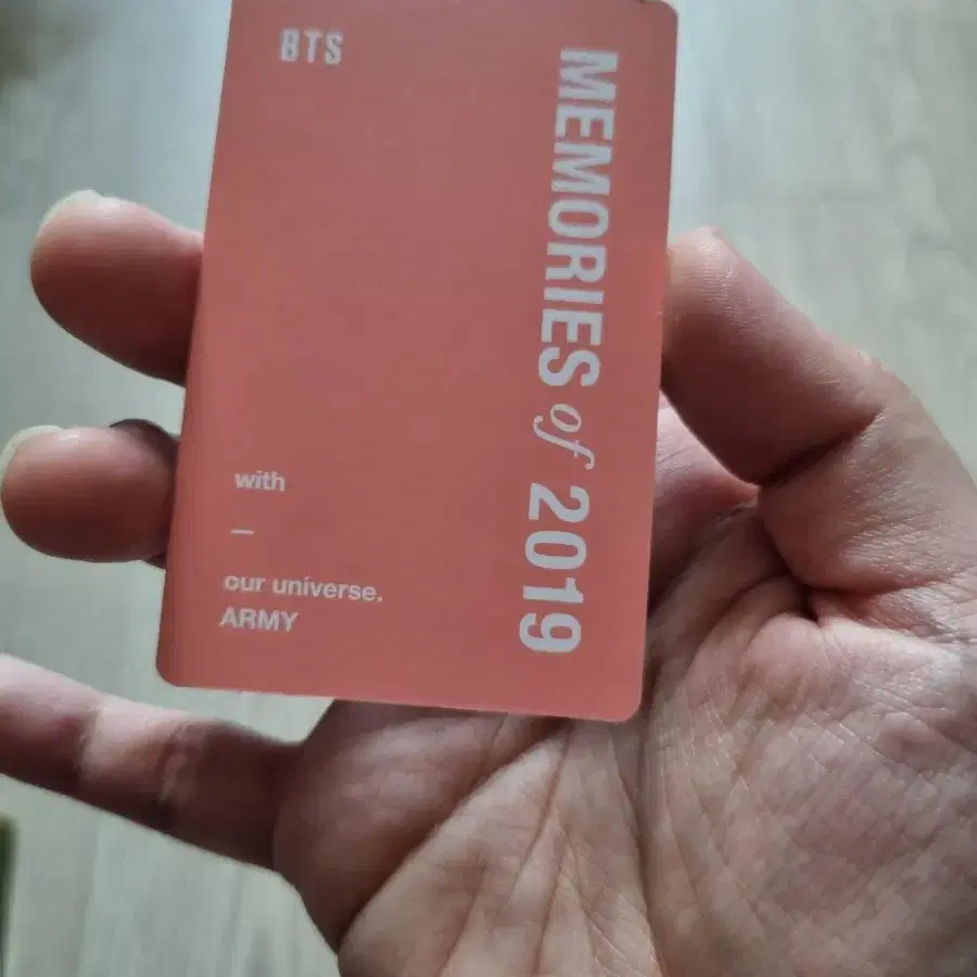 방탄 2019메모리즈 윤기 포카포함 풀셋양도.  bts 7