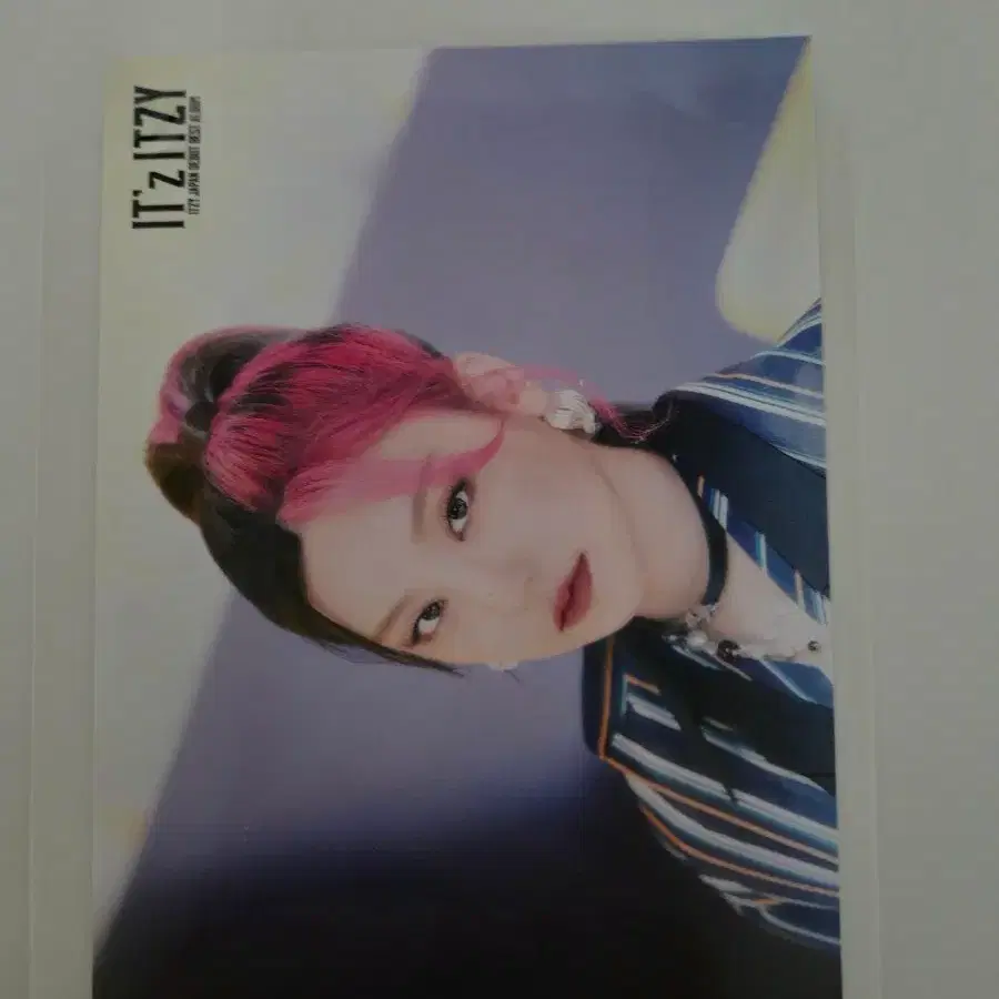 itzy 예지 일본 엽서 포카 3
