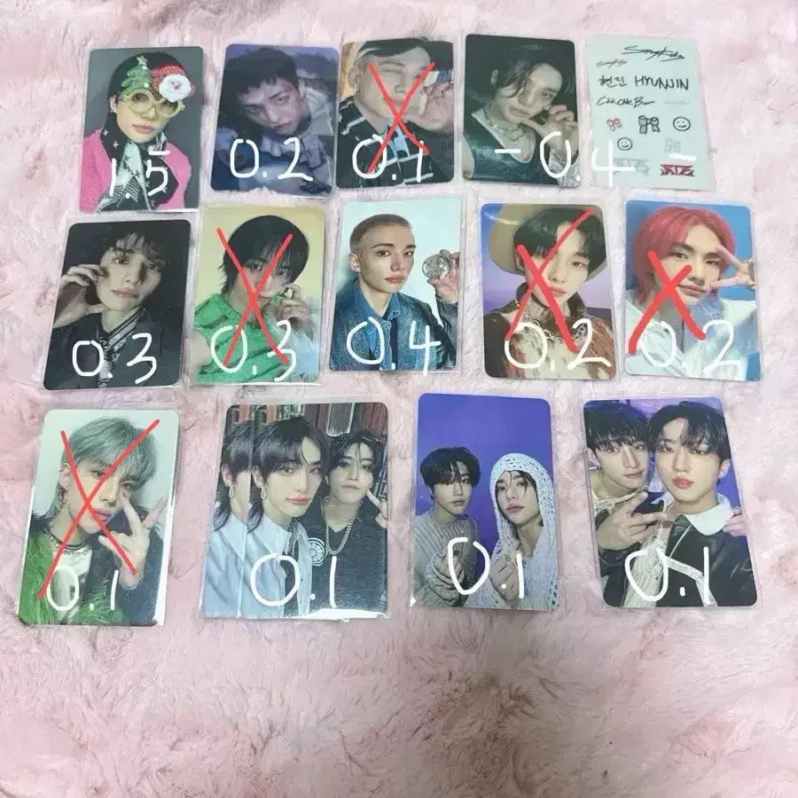 스키즈 스트레이키즈 StrayKids 포카 포토카드 현진필릭스리노승민한 3