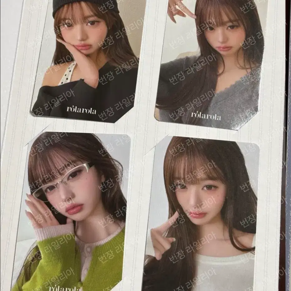 장원영 로라로라 26 썸머 포토카드 포카 ive wonyoung rola