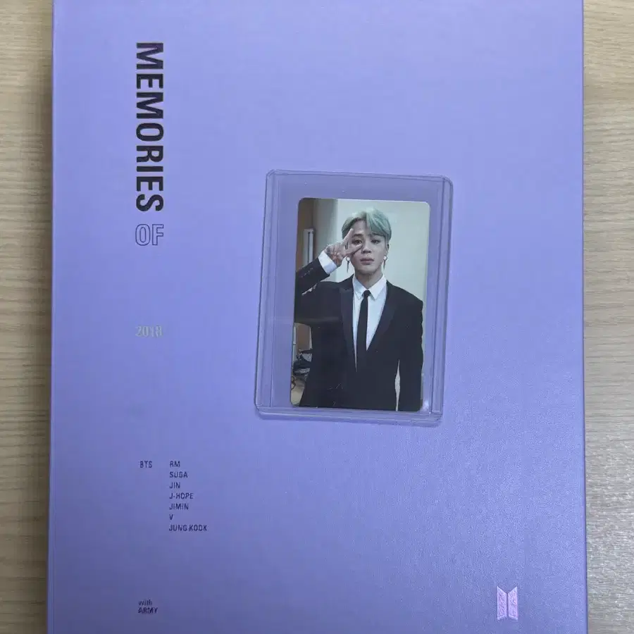 방탄소년단 메모리즈 2018 디비디 지민 포카 BTS DVD 족자봉 포함