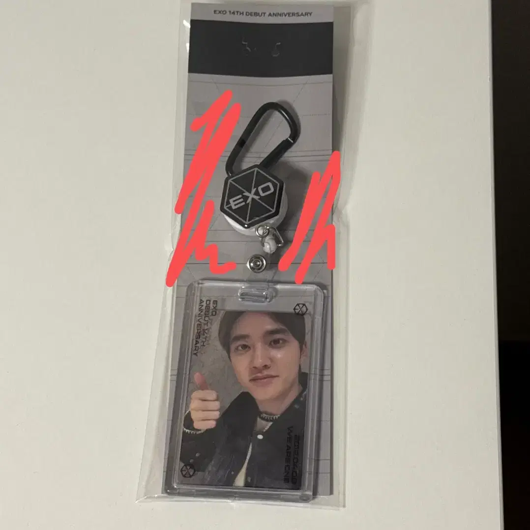 엑소 14th reel holder set 포카 홀더 디오 도경수