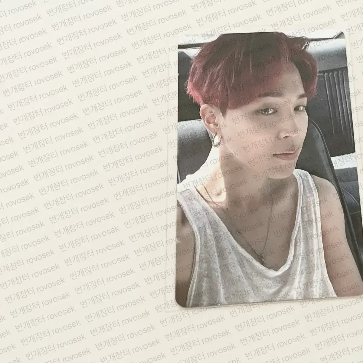 버터 위버스 특전 포카 지민