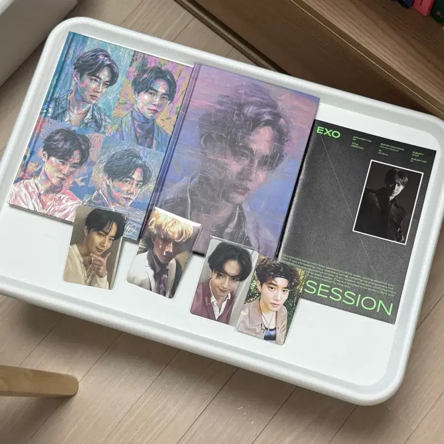 수호 앨범 및 포카