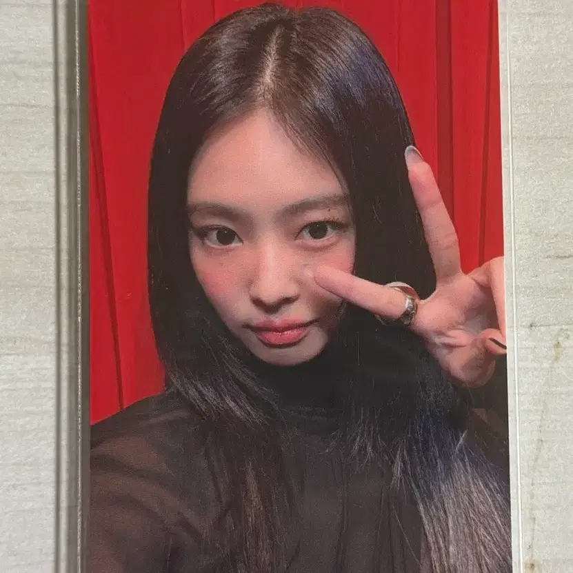 블랙핑크 제니 포카 1
