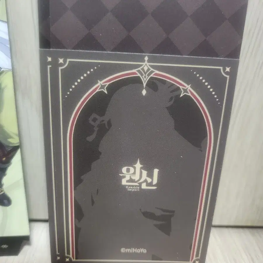원신 pc라운지 리사,사라,레이저,세토스,북두 티어오프 포토카드 2