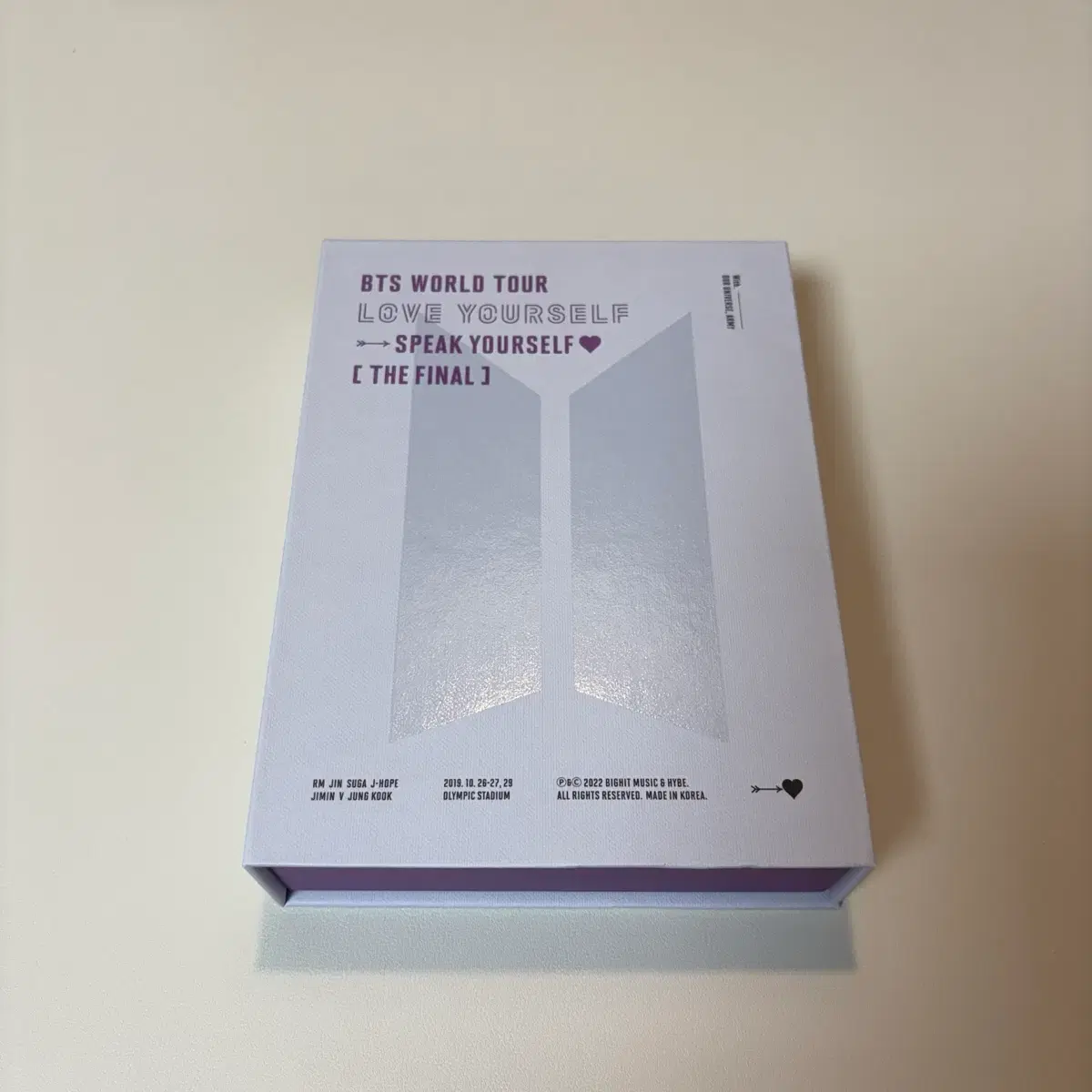 방탄 bts 럽셀 스픽콘 파이널 스파콘 디비디 dvd 지민 미니 포카 4