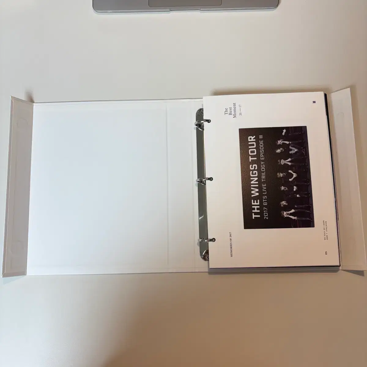 방탄 bts 2017 메모리즈 포토북 디비디 dvd 석진 진 jin 포카 5