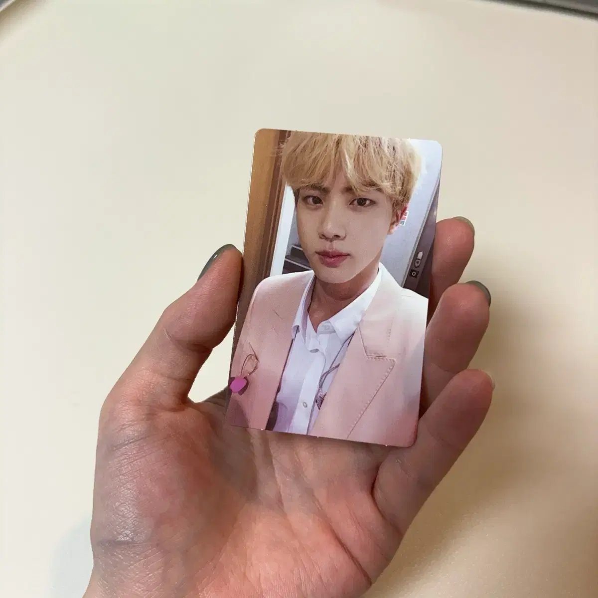 방탄 bts 2019 메모리즈 블루레이 블레 석진 진 jin 포카 특전 2